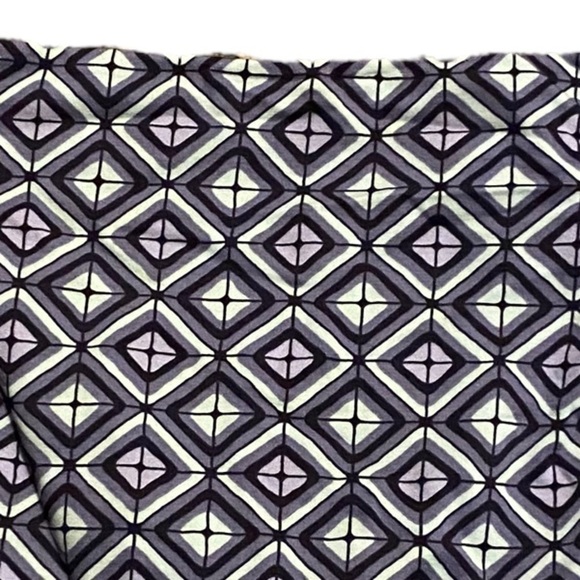 La Perla Bikini Bottom NWT Gray Geo Print Lime Green Size 8 - Picture 6 of 9